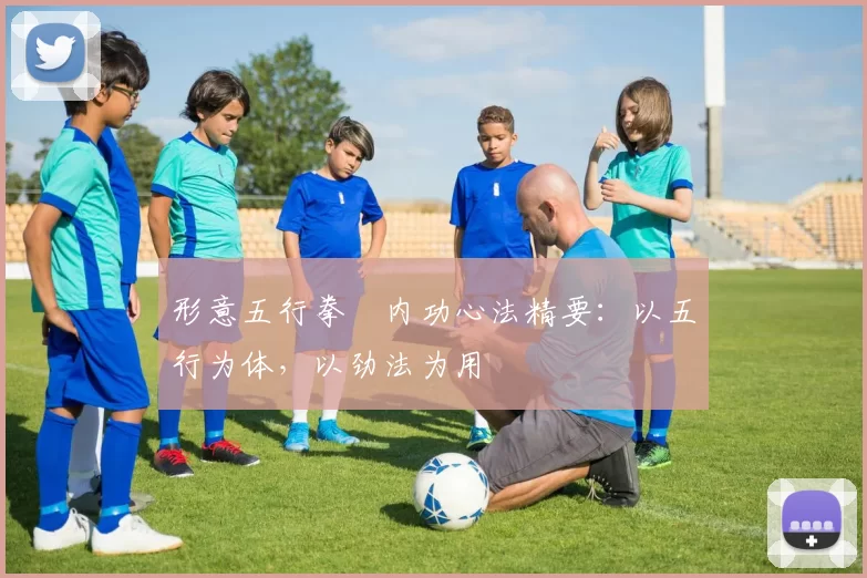 形意五行拳・内功心法精要：以五行为体，以劲法为用