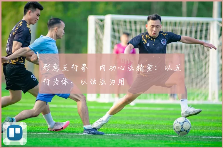 形意五行拳・内功心法精要：以五行为体，以劲法为用