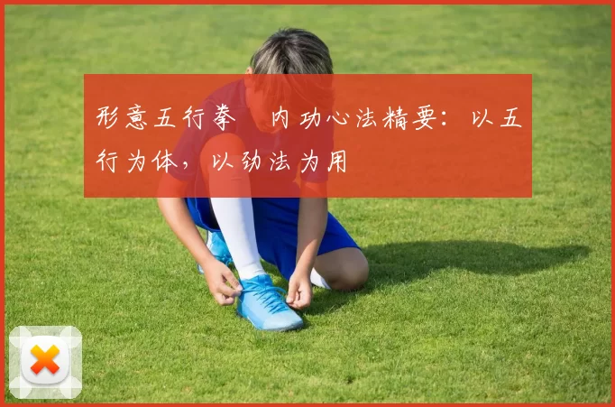 形意五行拳・内功心法精要：以五行为体，以劲法为用
