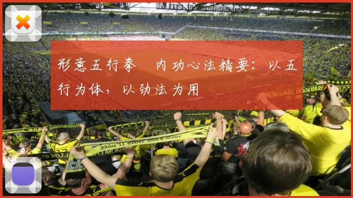 形意五行拳・内功心法精要：以五行为体，以劲法为用