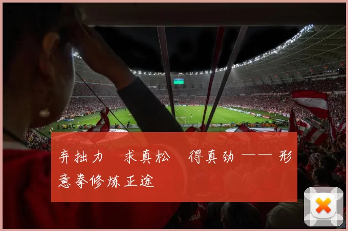 弃拙力・求真松・得真劲 —— 形意拳修炼正途