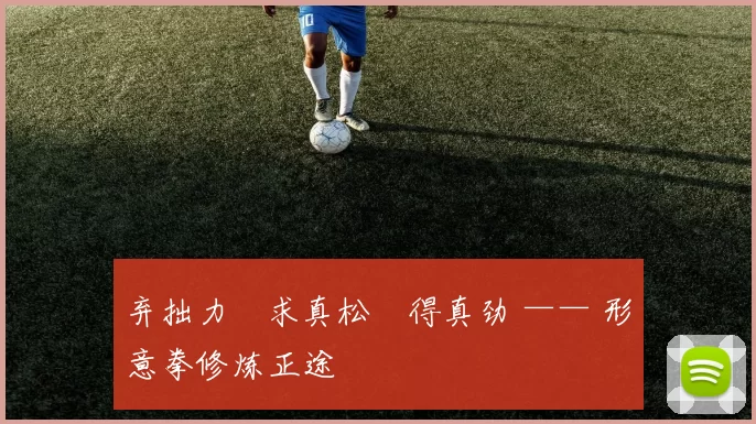 弃拙力・求真松・得真劲 —— 形意拳修炼正途