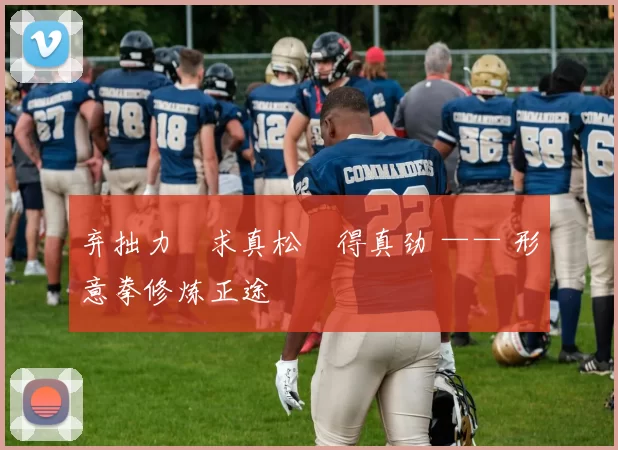 弃拙力・求真松・得真劲 —— 形意拳修炼正途