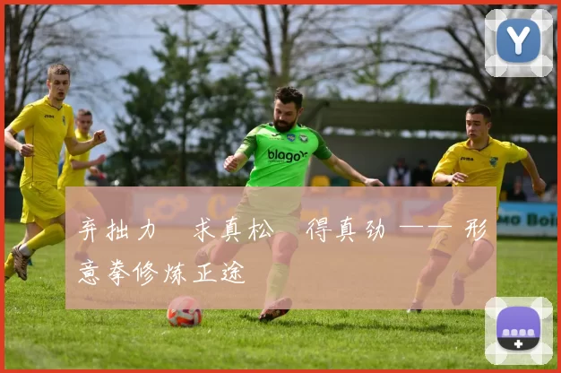 弃拙力・求真松・得真劲 —— 形意拳修炼正途