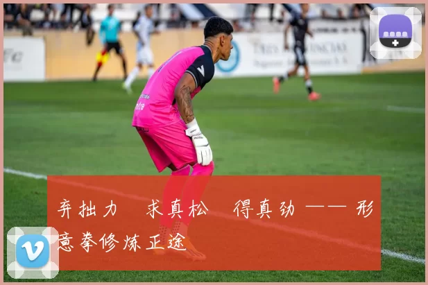 弃拙力・求真松・得真劲 —— 形意拳修炼正途