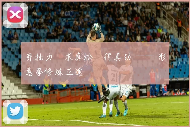 弃拙力・求真松・得真劲 —— 形意拳修炼正途