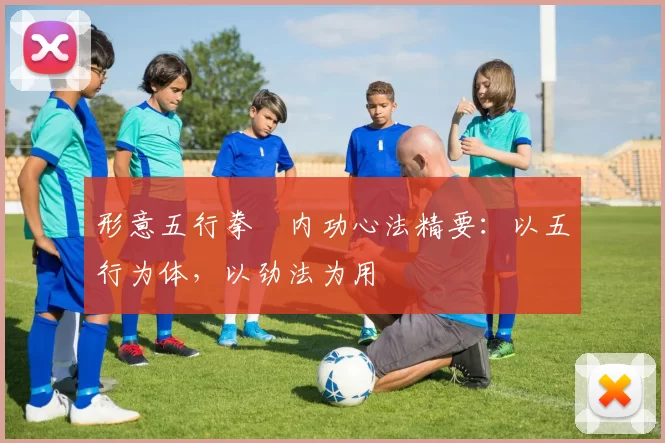 形意五行拳・内功心法精要:以五行为体,以劲法为用