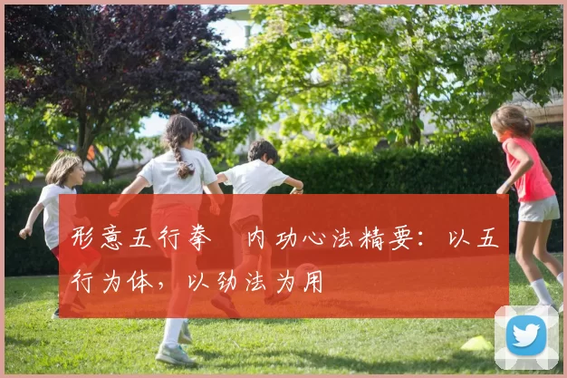 形意五行拳・内功心法精要：以五行为体，以劲法为用