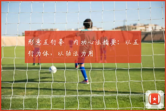 形意五行拳・内功心法精要：以五行为体，以劲法为用