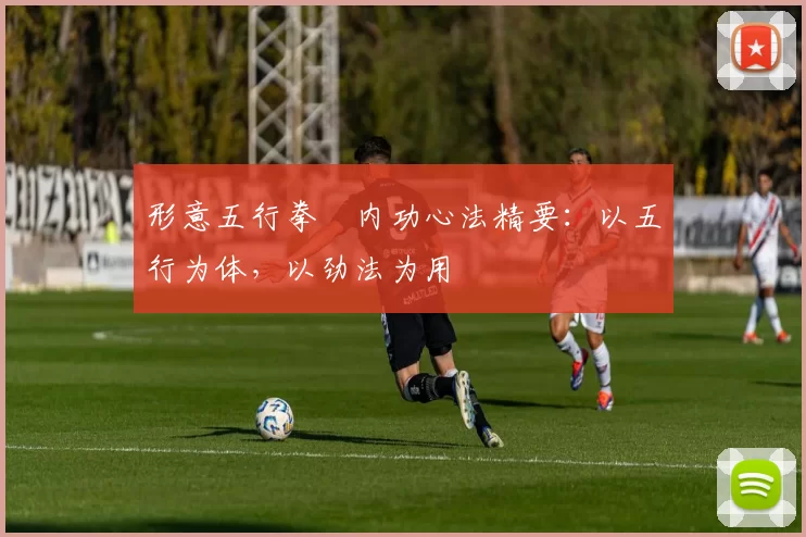 形意五行拳・内功心法精要:以五行为体,以劲法为用