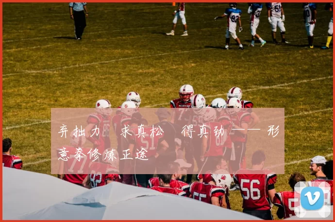 弃拙力・求真松・得真劲 —— 形意拳修炼正途