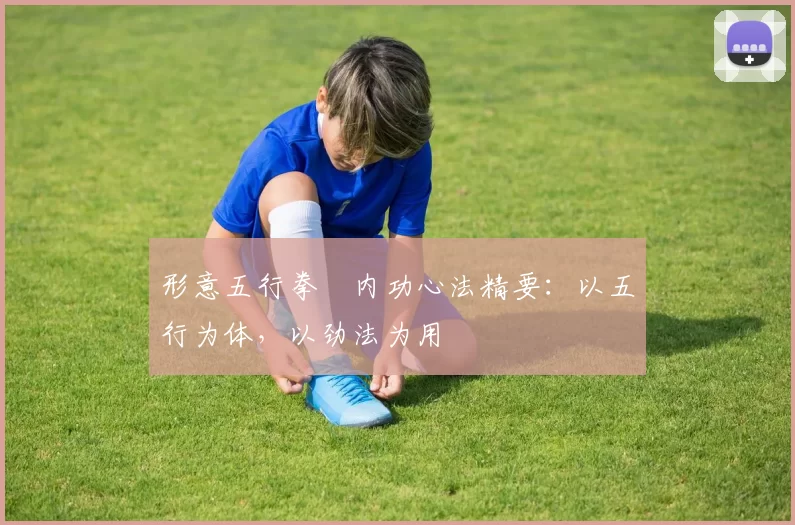 形意五行拳・内功心法精要：以五行为体，以劲法为用