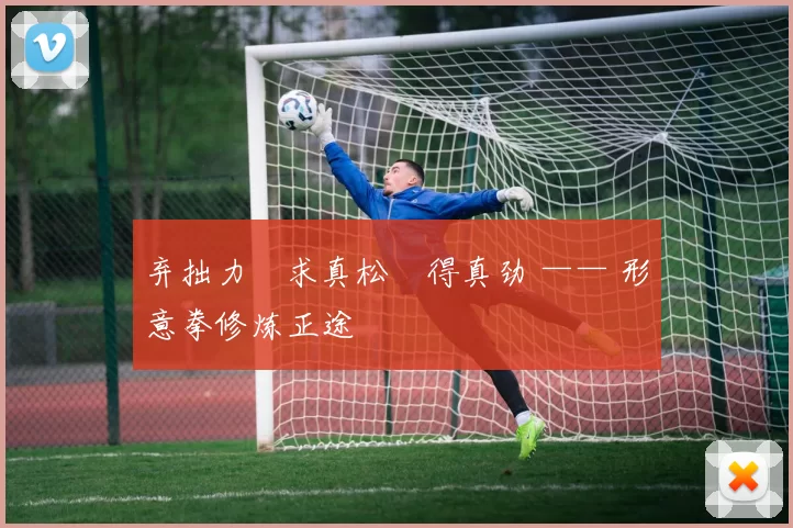 弃拙力・求真松・得真劲 —— 形意拳修炼正途