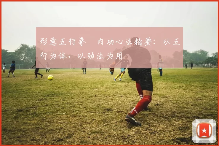 形意五行拳・内功心法精要:以五行为体,以劲法为用