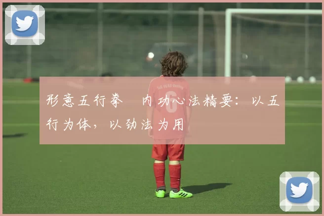 形意五行拳・内功心法精要：以五行为体，以劲法为用