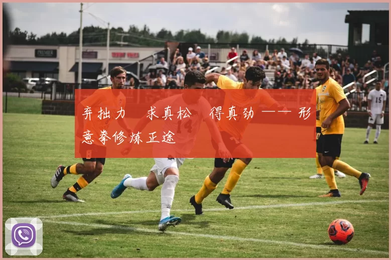 弃拙力・求真松・得真劲 —— 形意拳修炼正途