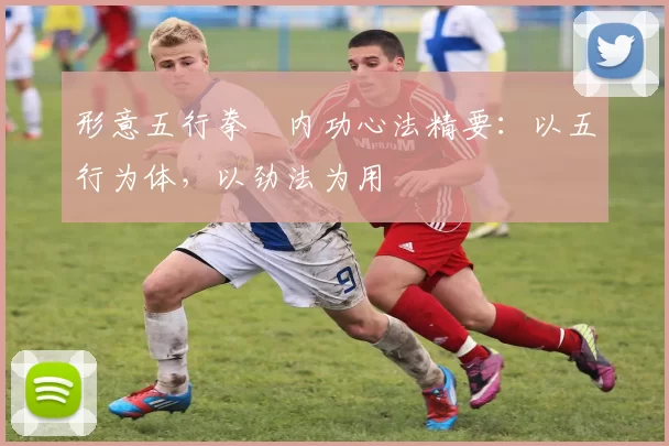 形意五行拳・内功心法精要：以五行为体，以劲法为用