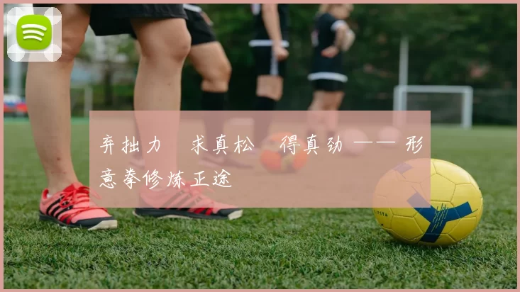 弃拙力・求真松・得真劲 —— 形意拳修炼正途