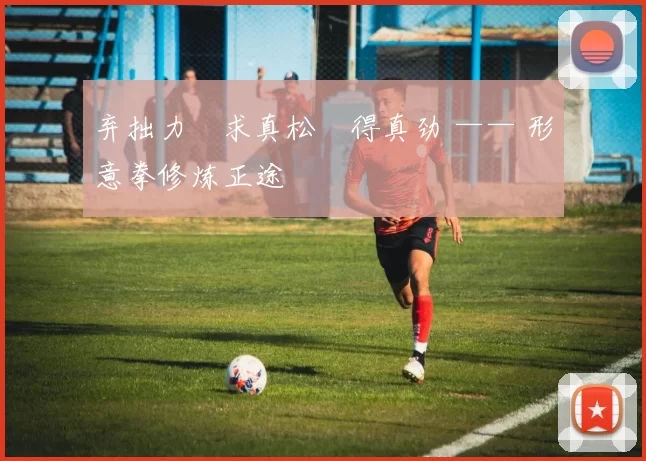 弃拙力・求真松・得真劲 —— 形意拳修炼正途