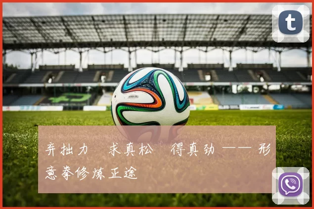 弃拙力・求真松・得真劲 —— 形意拳修炼正途