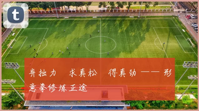 弃拙力・求真松・得真劲 —— 形意拳修炼正途