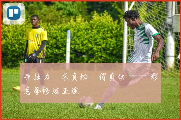 弃拙力・求真松・得真劲 —— 形意拳修炼正途