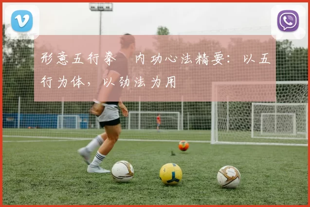 形意五行拳・内功心法精要:以五行为体,以劲法为用