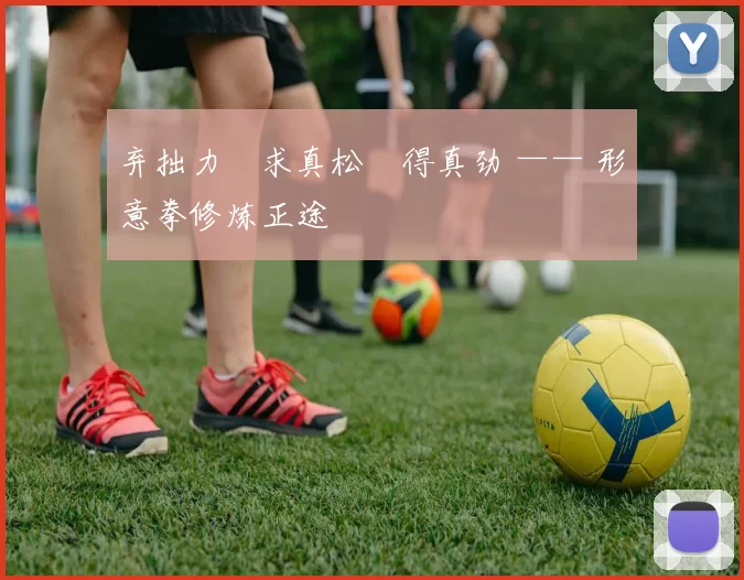 弃拙力・求真松・得真劲 —— 形意拳修炼正途