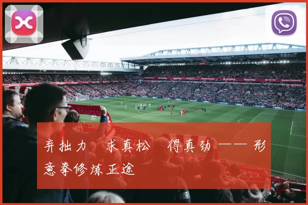 弃拙力・求真松・得真劲 —— 形意拳修炼正途