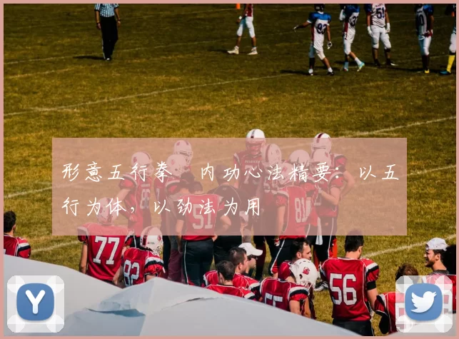 形意五行拳・内功心法精要：以五行为体，以劲法为用