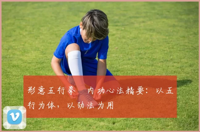 形意五行拳・内功心法精要：以五行为体，以劲法为用