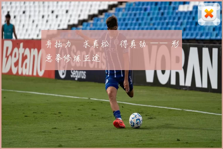 弃拙力・求真松・得真劲 —— 形意拳修炼正途