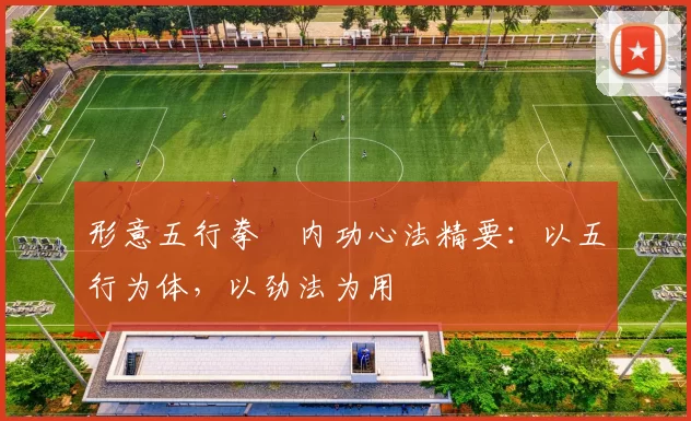 形意五行拳・内功心法精要：以五行为体，以劲法为用