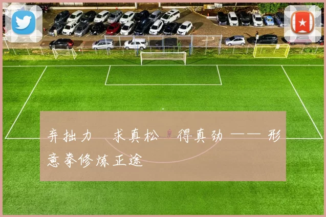 弃拙力・求真松・得真劲 —— 形意拳修炼正途