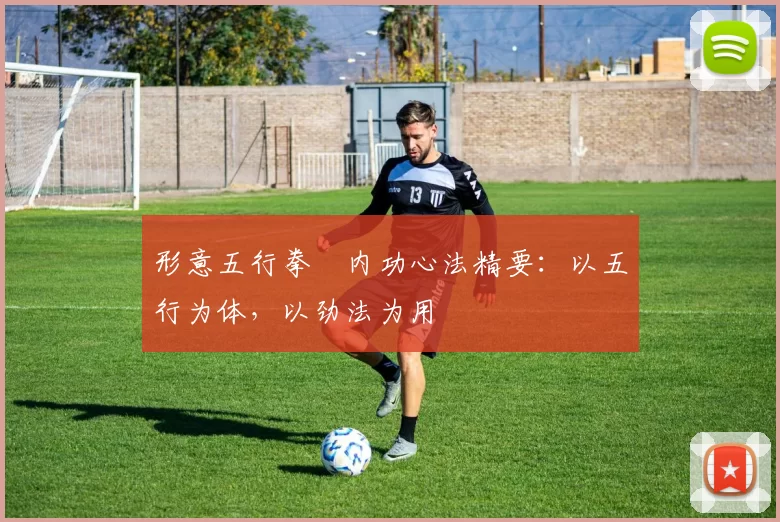 形意五行拳・内功心法精要:以五行为体,以劲法为用