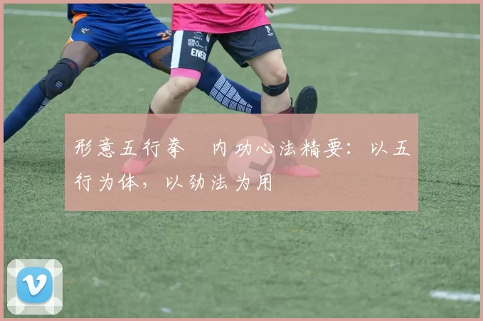 形意五行拳・内功心法精要:以五行为体,以劲法为用