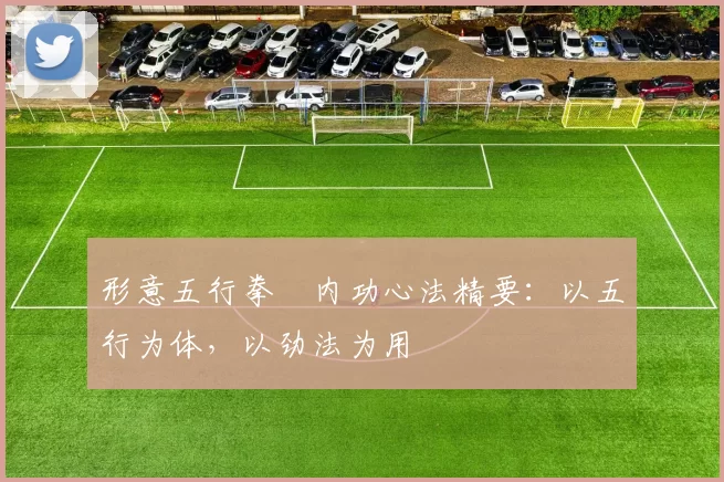 形意五行拳・内功心法精要：以五行为体，以劲法为用