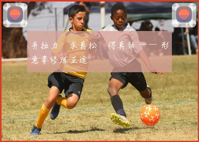 弃拙力・求真松・得真劲 —— 形意拳修炼正途