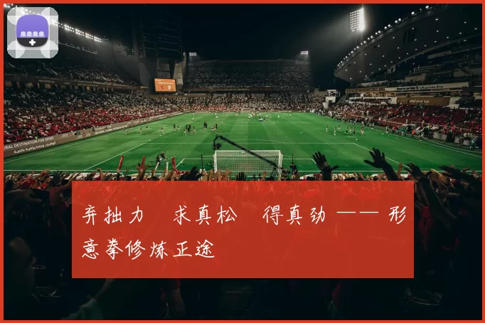 弃拙力・求真松・得真劲 —— 形意拳修炼正途