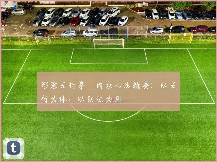 形意五行拳・内功心法精要:以五行为体,以劲法为用