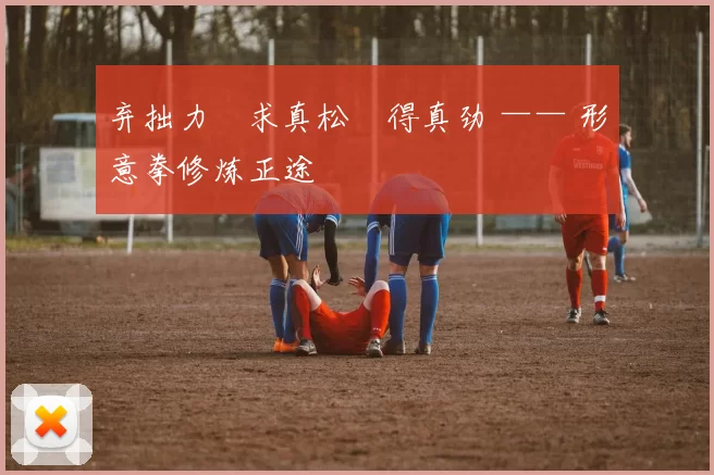弃拙力・求真松・得真劲 —— 形意拳修炼正途