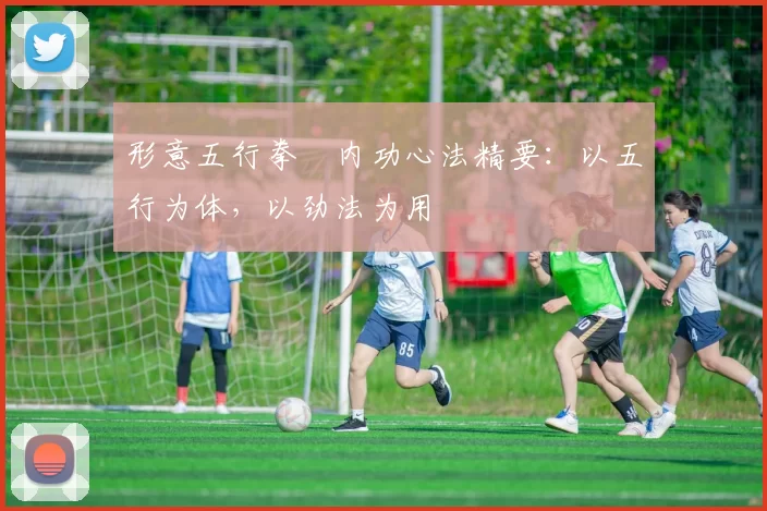 形意五行拳・内功心法精要：以五行为体，以劲法为用