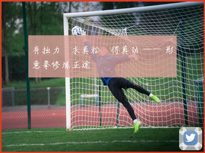 弃拙力・求真松・得真劲 —— 形意拳修炼正途