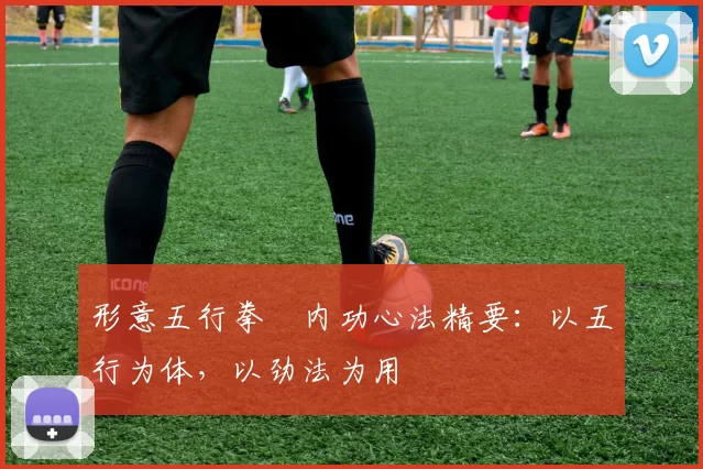 形意五行拳・内功心法精要:以五行为体,以劲法为用