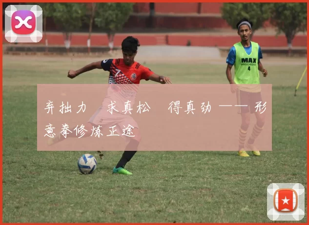 弃拙力・求真松・得真劲 —— 形意拳修炼正途