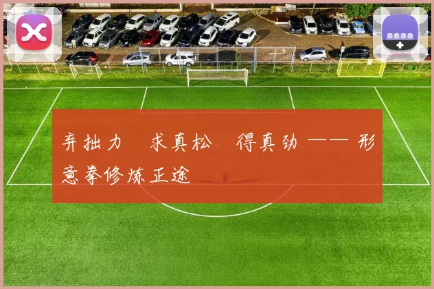 弃拙力・求真松・得真劲 —— 形意拳修炼正途