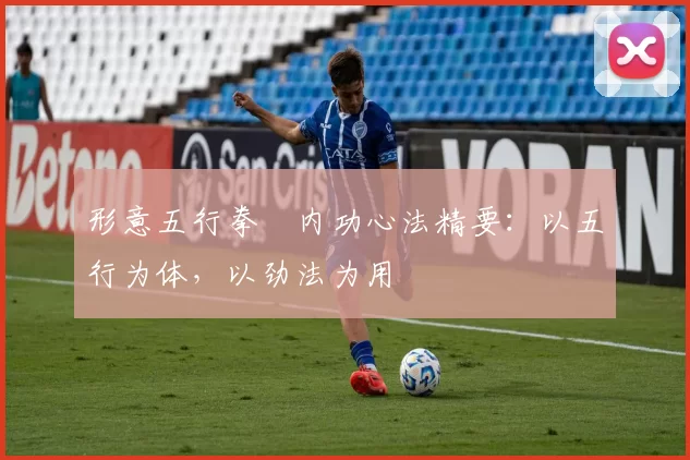 形意五行拳・内功心法精要：以五行为体，以劲法为用