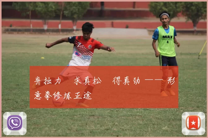 弃拙力・求真松・得真劲 —— 形意拳修炼正途
