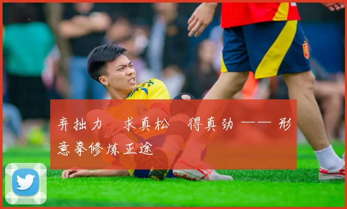 弃拙力・求真松・得真劲 —— 形意拳修炼正途