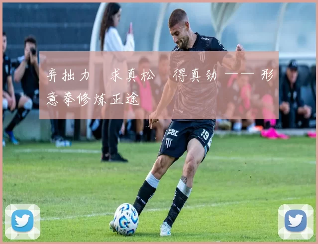 弃拙力・求真松・得真劲 —— 形意拳修炼正途